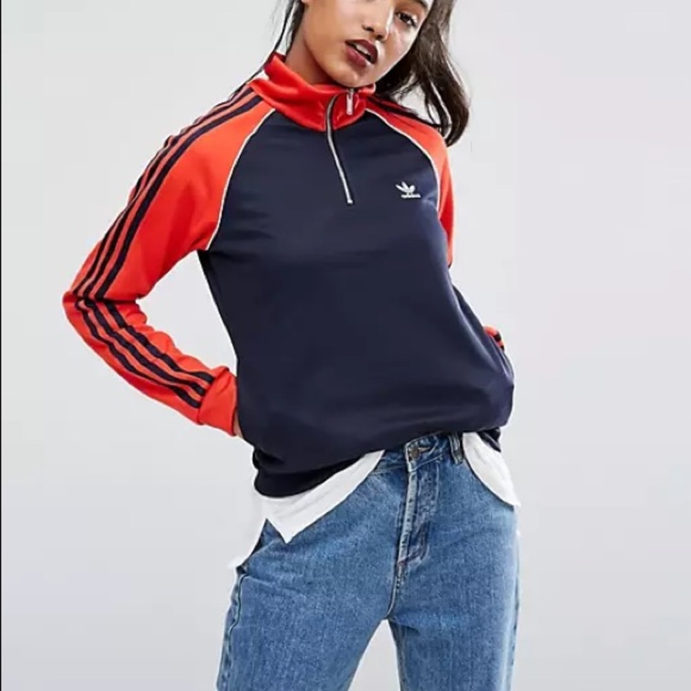 Adidas Half Zip Sweater
